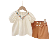 Baby Girl 2PC Floral Suit